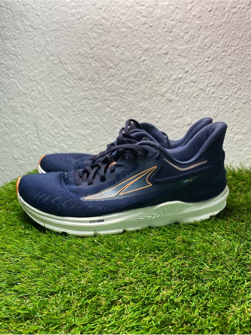 Altra Navy and Metallic Gold Women's Running Shoes